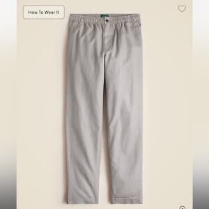 J.Crew Pier pant in cotton-linen blend canvas